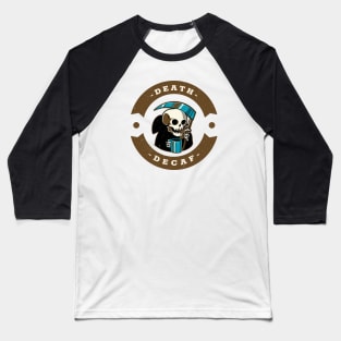 SKULL COFFEE Baseball T-Shirt